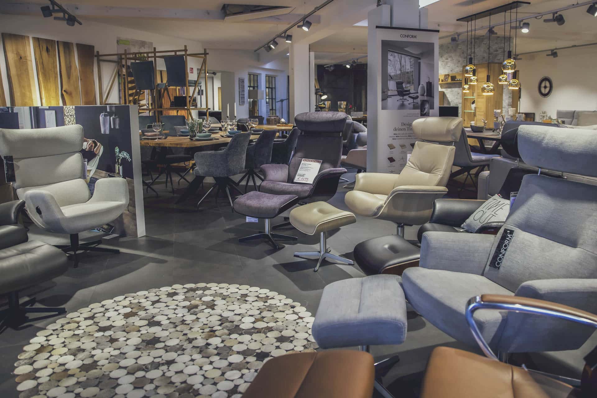Relaxsessel-Showroom Möbel Köhler