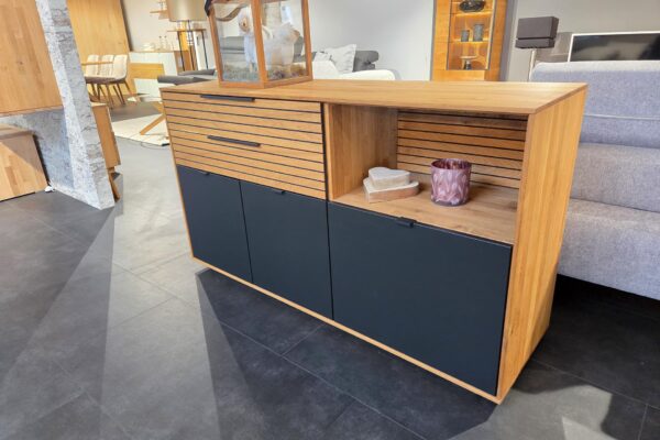 sideboard eiche mit lackfront
