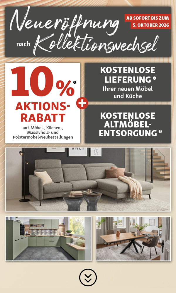 Möbel Abverkauf in Viersen - NRW