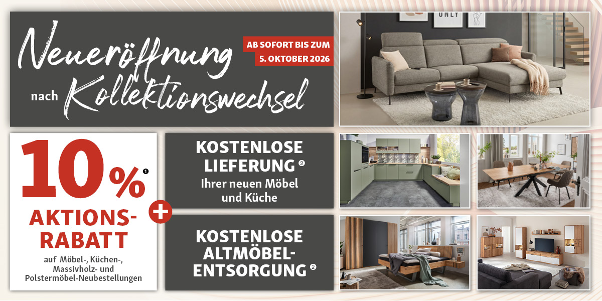 Möbel Köhler - Ihr Möbelhaus in Viersen 8 Aktion bei Möbel Köhler in Viersen